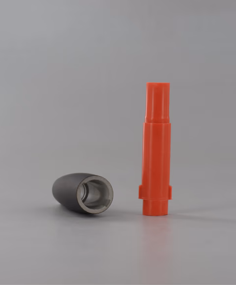 F65复制胶泥制作的完整内部印模