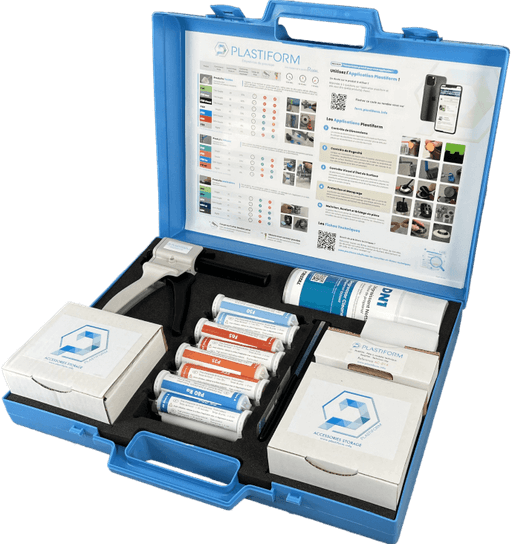 ML-041 Plastiform blue case