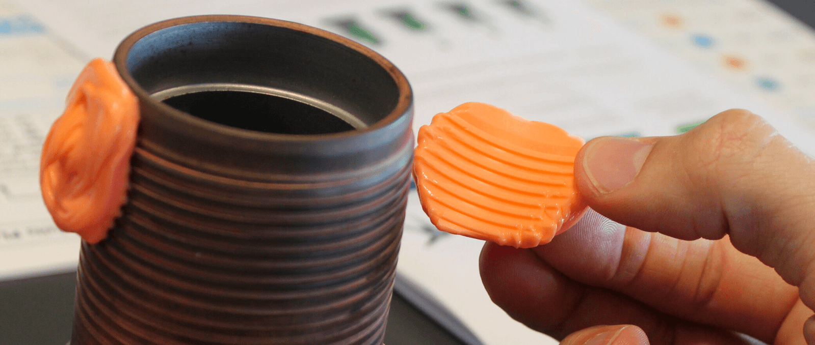 Filetage de type API inspecté à l'aide du Plastiform P35