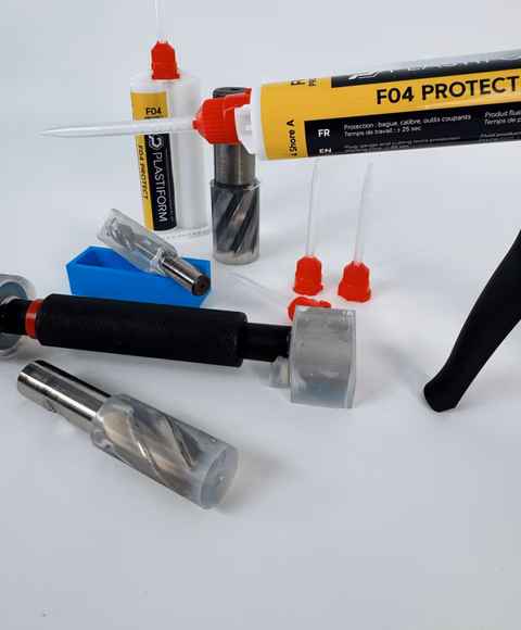 使用 F04 Protect 材料保护切削刀具