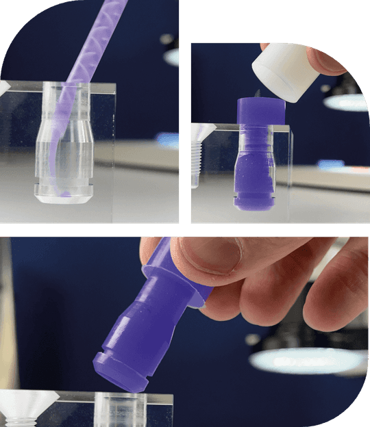 Step by step usage of the f30 max