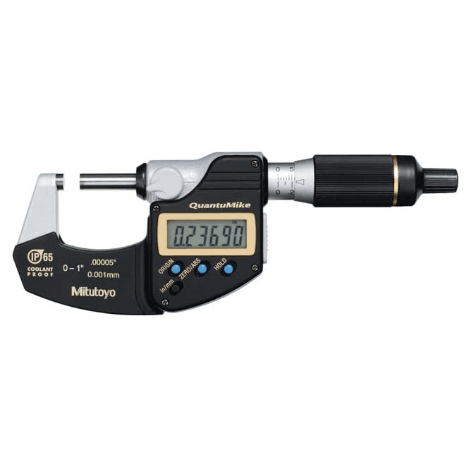 Mitutoyo 293-180 Digimatic QuantuMike micrometer measuring tool