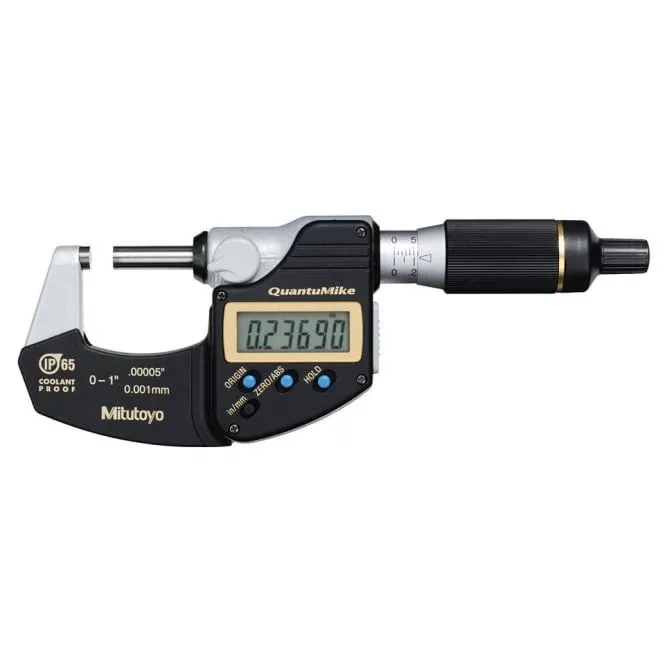 Mitutoyo 293-180 Digimatic QuantuMike micrometer measuring tool