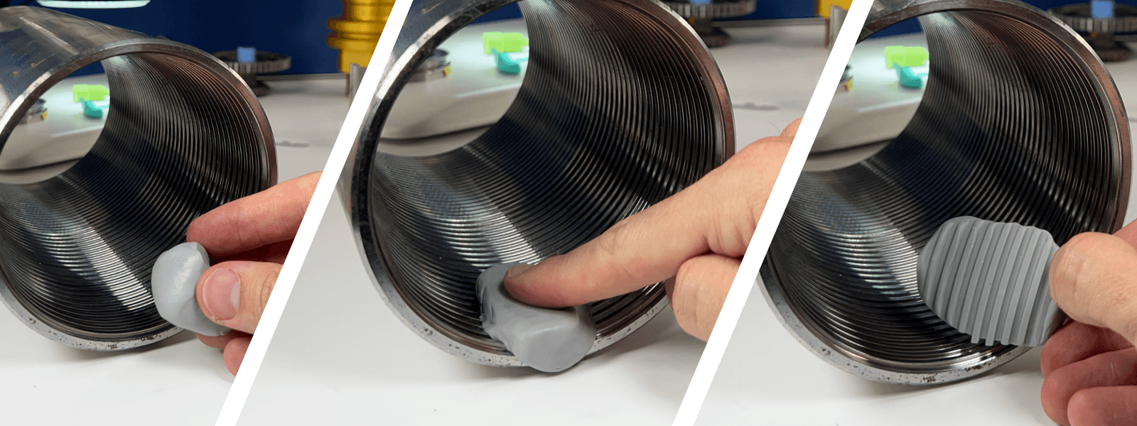Contrôle de filetage avec le Plastiform M70
